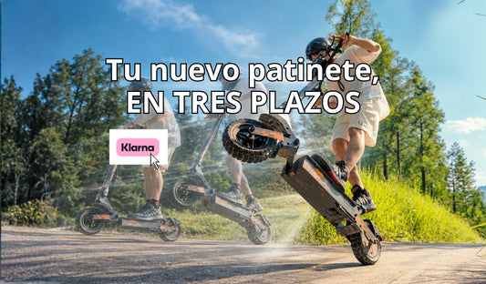 Financia tu patinete eléctrico en 3 plazos en RecambiosKuKirin.com