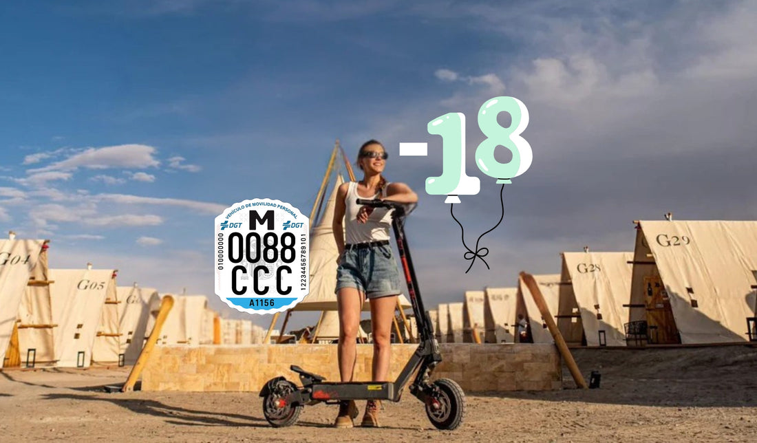 ¿Puede un menor de edad matricular su patinete?