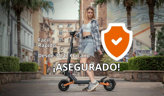 Asegura tu patinete a través de Recambios KuKirin: fácil, rápido y más barato de lo que crees