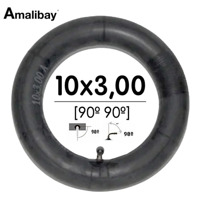 Cámara de aire 10×3 – 255×80 (válvula 90º 90º) – Premium