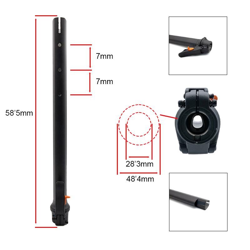 Mástil Kukirin G2 Pro